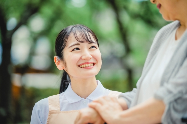 訪問介護の様子